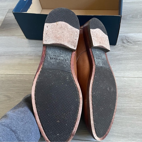 Cole Haan Men's Brown Leather Shoes Grand 360 Size 9 - Picture 4 of 7